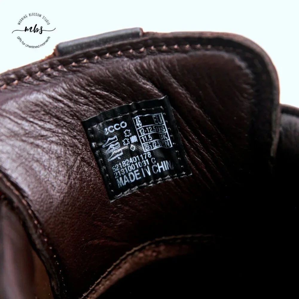 Ecco men size